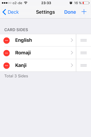 study cards: editing card sides