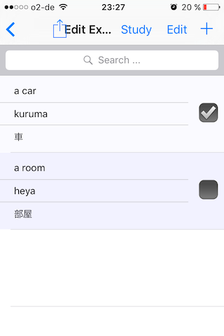 study cards: editing study cards